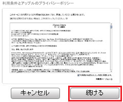 iPad2 iTunes Store利用規約